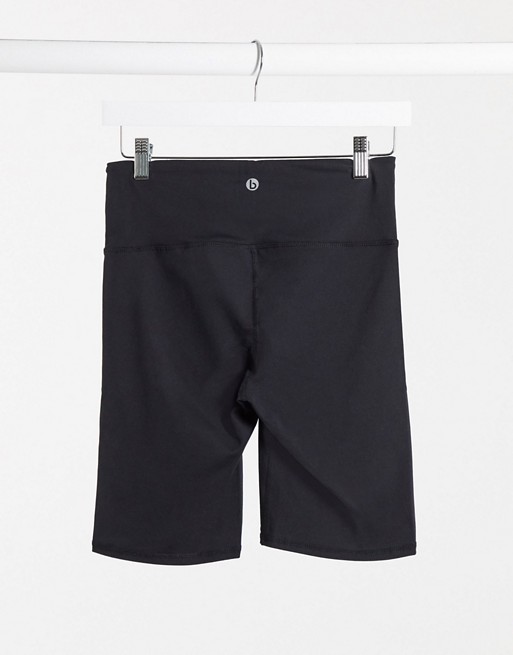Cotton On high waist mid length performance shorts in black