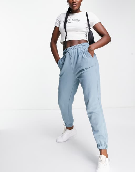 Cotton On high waisted trackies in grey