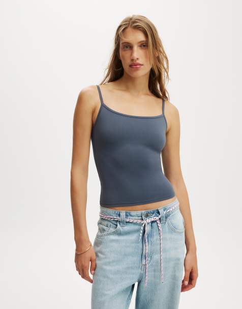 Cotton On Hold me cami in blue