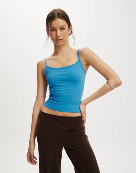 Cotton On Hold me cami in blue - view 1