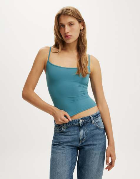 Cotton On Hold me cami in blue