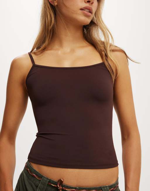 Cotton On Hold me cami in brown, 2 of 4