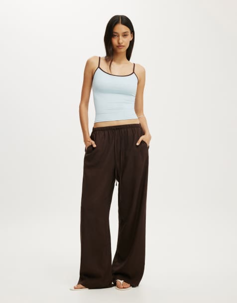 Cotton On Hold me cami in light/pastel blue - view 1
