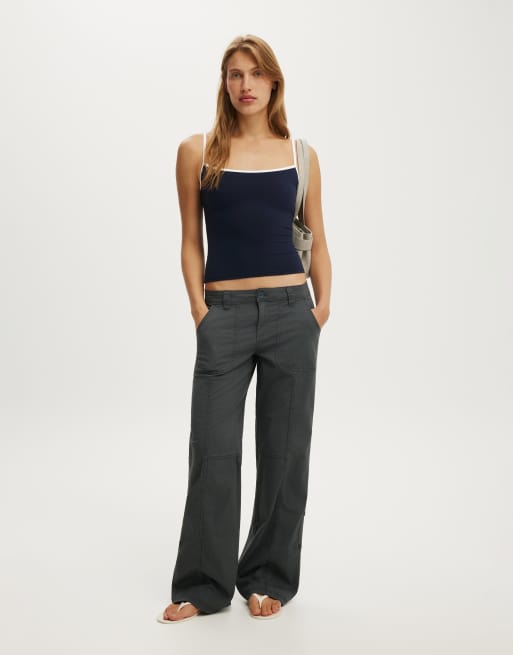 Cotton On Hold me cami in navy, 2 of 4