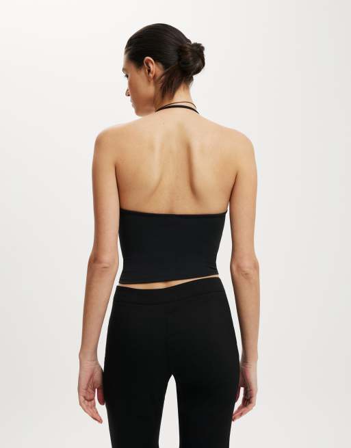 Cotton On Hold me halter in black  - BLACK, 4 of 4