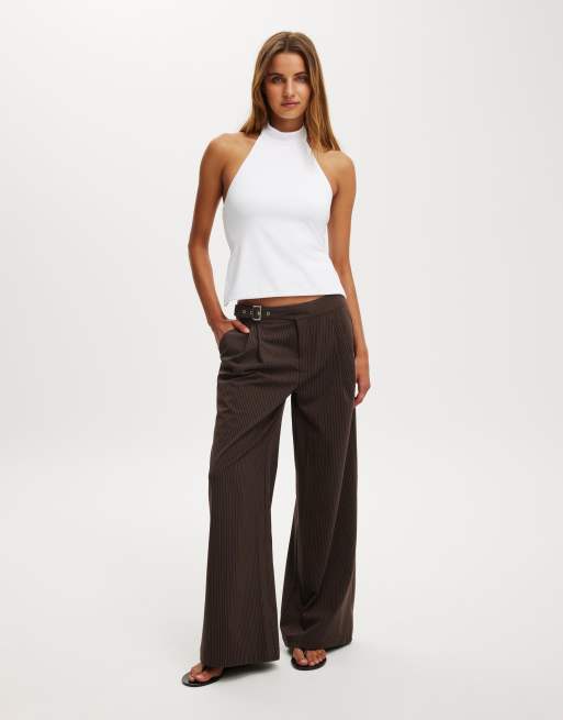 Cotton On Hold me halter twist back in white, 2 of 4