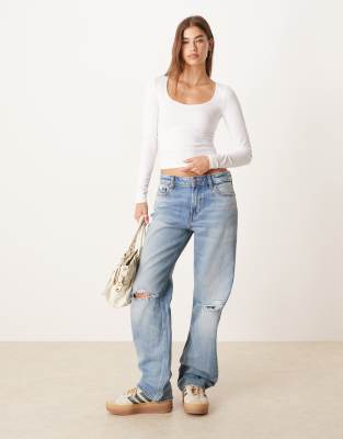 Cotton On Hold Me Long Sleeve T-shirt In White