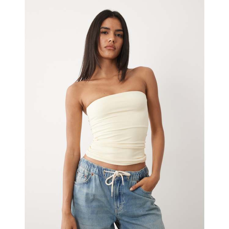 Cotton On Hold Me longline cami top in yellow | ASOS