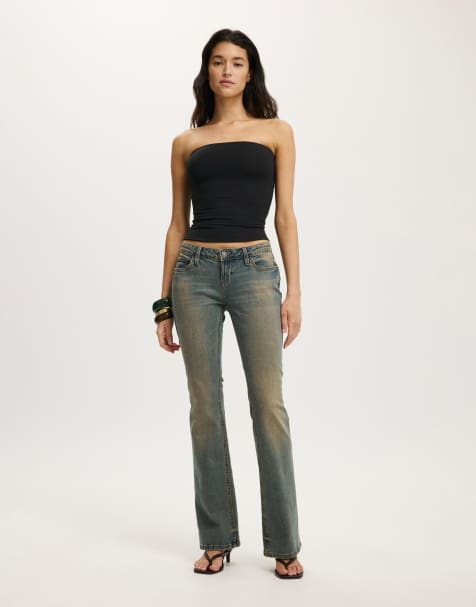 Cotton On Hold me longline tube in black - view 1