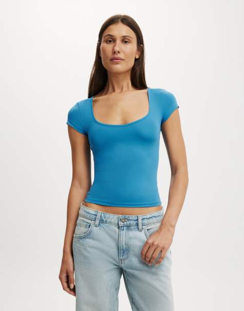 Cotton On Hold me short sleeve in blue