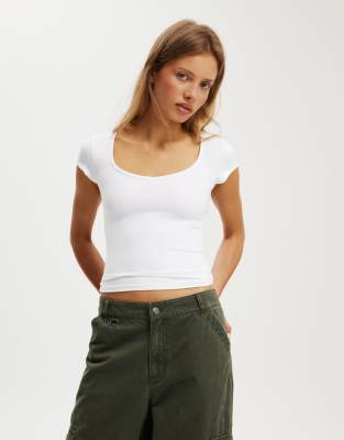 Cotton:on Cotton On Hold Me Short Sleeve T-shirt In White