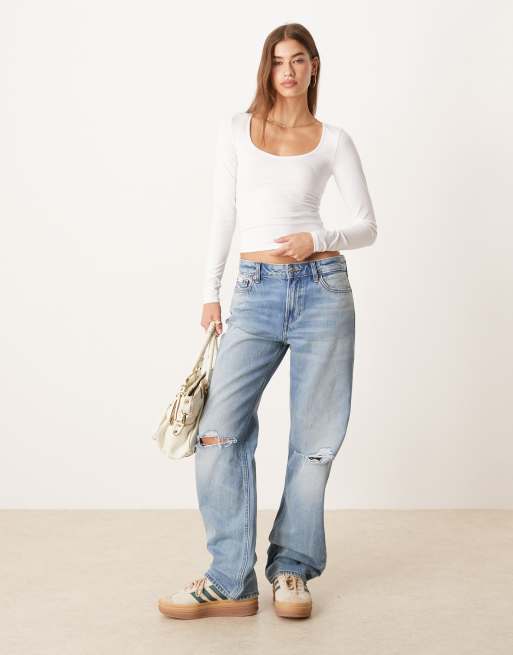 Cotton On - Hold Me - Top a maniche lunghe bianco , 2 di 4