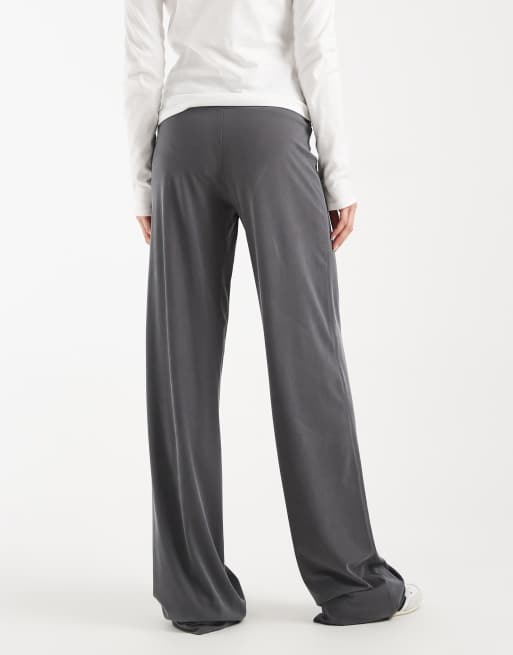 Cotton On - Honey - Broek met rimpeleffect in antracietgrijs, 3 van 5