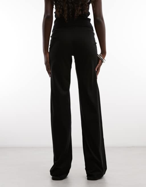 Cotton On - Honey - Broek met rimpeleffect in zwart, 5 van 5