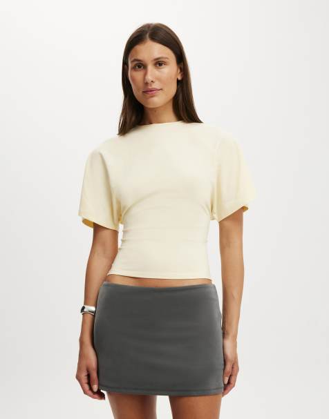 Cotton On Honey skort in charcoal - view 1