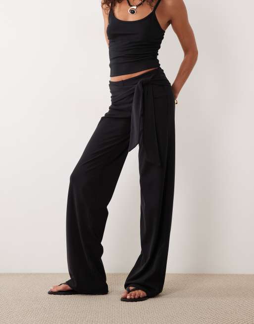 Cotton On Honey tie pants in black, 2 of 5