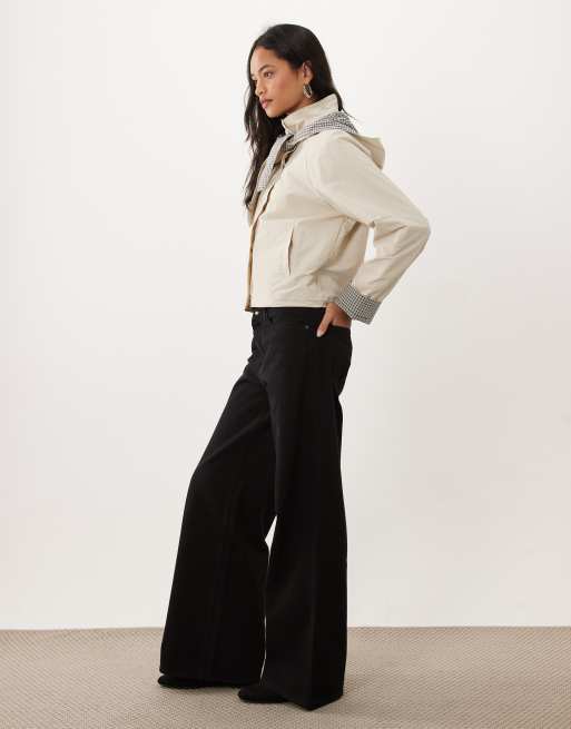 Cotton On hooded spray jacket in sand , 2 of 4