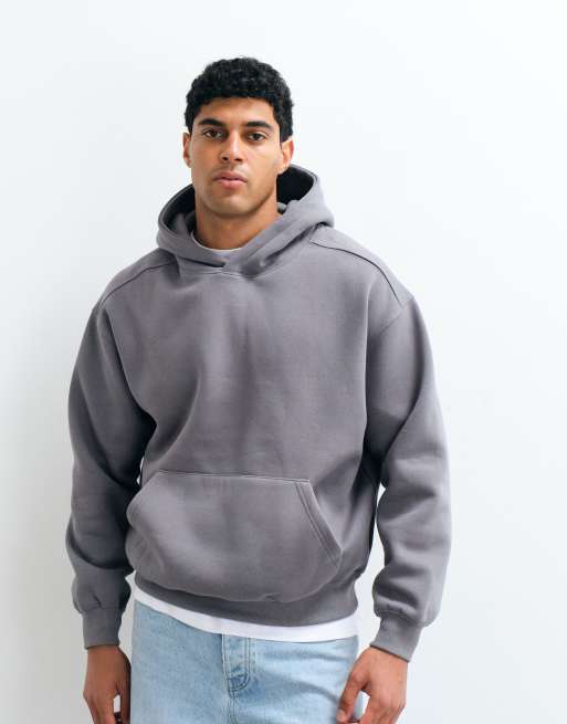 Cotton On Hoodie in Schieferstein, Boxy Fit, 2 von 10