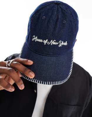 Cotton:on Cotton On House Of New York Indigo Denim Cap-blue