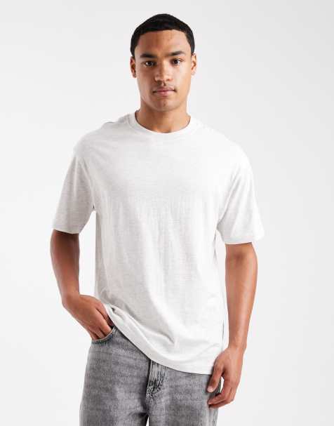 Cotton On - Hvidmeleret løstsiddende T-shirt - view 1