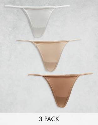 Cotton:On Cotton On invisible tanga g string 3 pack