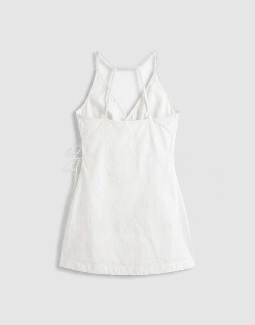 Cotton On - Isabelle - Robe portefeuille courte à dos nu - Blanc, 6 de 8