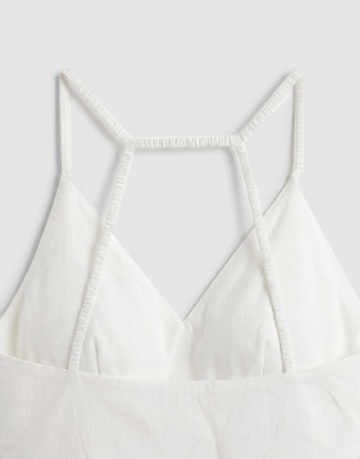 Cotton On - Isabelle - Robe portefeuille courte à dos nu - Blanc, 8 de 8