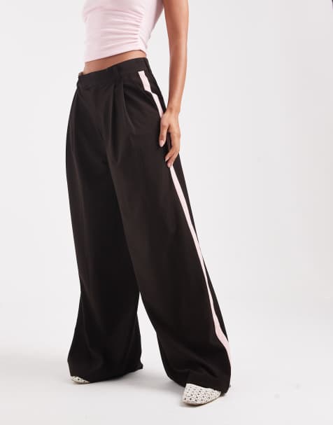 Cotton  On Izzy pleated suiting pant in multi  - view 1