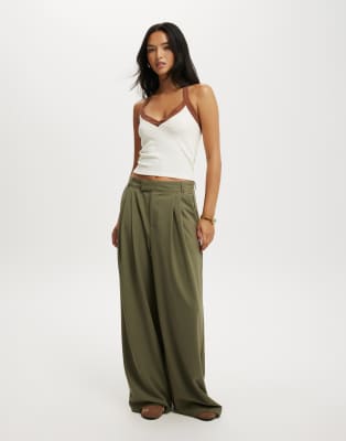 Cotton:on Cotton On Izzy Pleated Suiting Pants