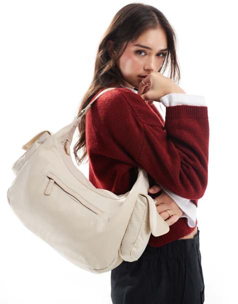 Cotton On izzy underarm bag in ecru - view 1