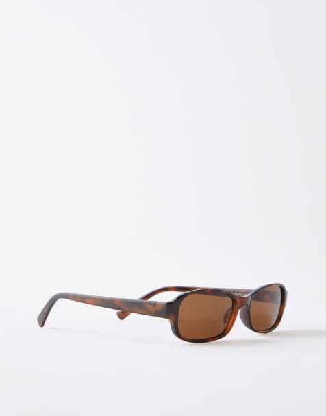 Cotton On Jamie slim wrap around sunglasses in multi - view 1