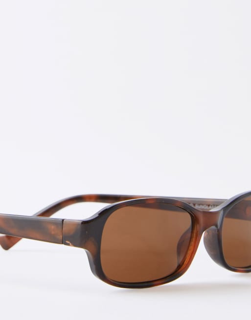 Cotton On Jamie slim wrap around sunglasses in multi, 2 of 3