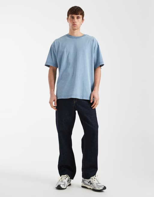 Cotton On – Jasnoniebieski T-shirt o pudełkowym kroju, 2 z 5