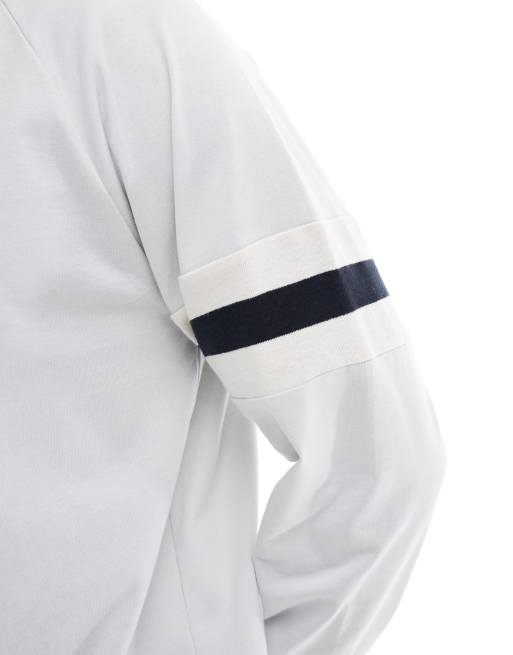 Cotton On – Jasnoniebieski T-shirt z długimi rękawami, 3 z 4