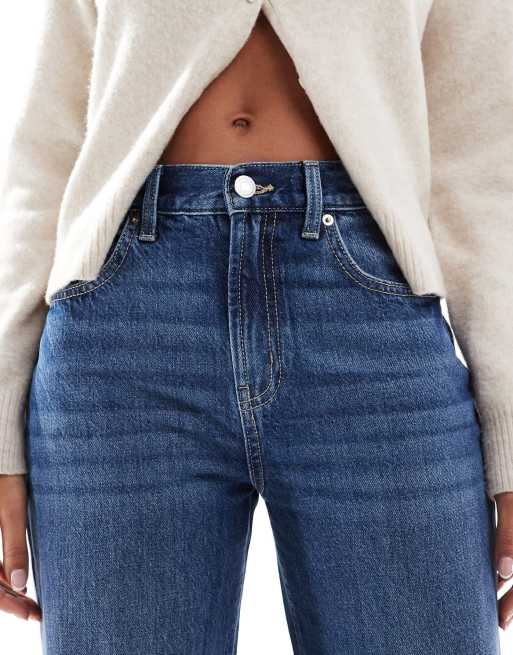 Cotton On - Jean baggy large à revers - Bleu pur, 5 de 5