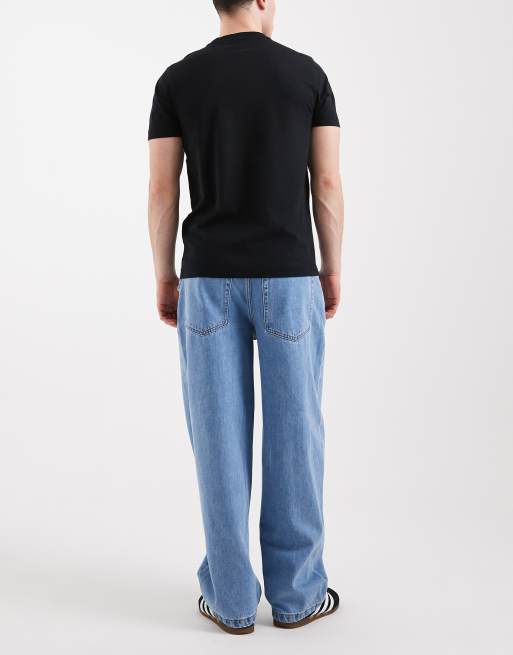 Cotton On - Jean baggy style skateur - Bleu verve, 3 de 5