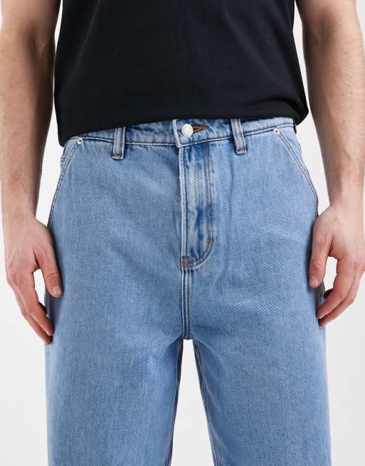 Cotton On - Jean baggy style skateur - Bleu verve, 4 de 5
