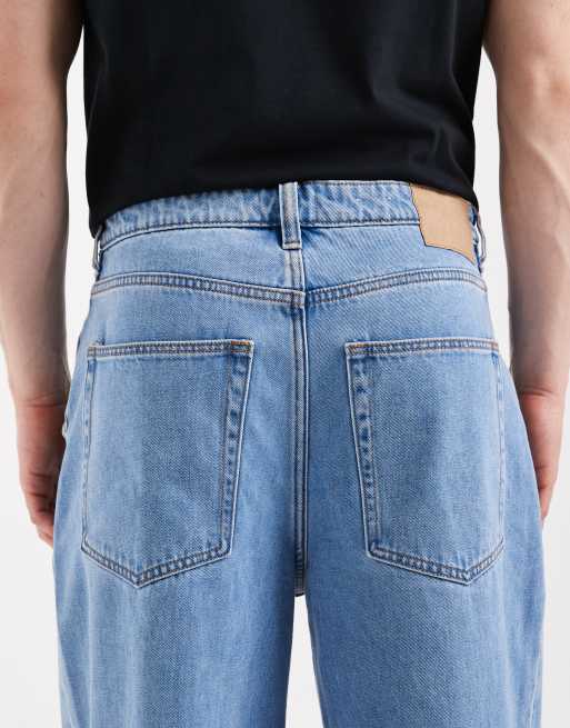 Cotton On - Jean baggy style skateur - Bleu verve, 5 de 5