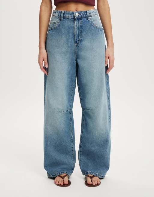 Cotton On - Jean barrel - Bleu, 2 de 4