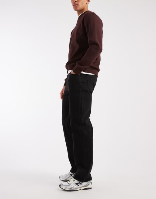 Cotton On - Jean droit ample - Noir roan, 3 de 5