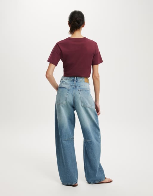 Cotton On - Jeans a cilindro blu, 4 di 4