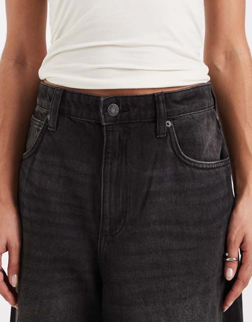 Cotton On - Jeans boyfriend super ampi nero slavato y2k, 4 di 5