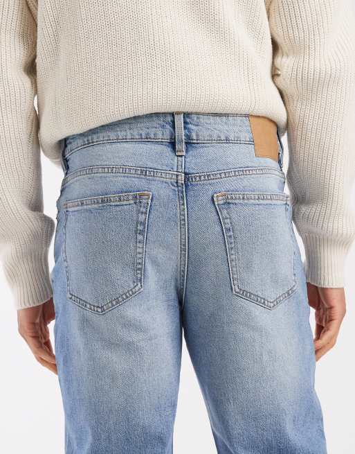 Cotton On - Jeans dritti ampi blu, 4 di 5