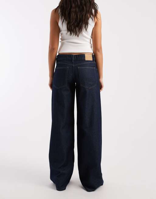 Cotton On – Jeans in Aries-Blau mit niedrigem Bund und weitem Schnitt, 2 von 5