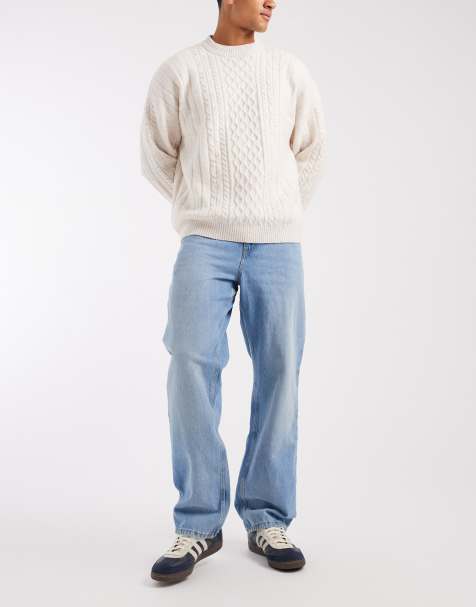 Cotton On - Jeans larghi color blu statico - view 1