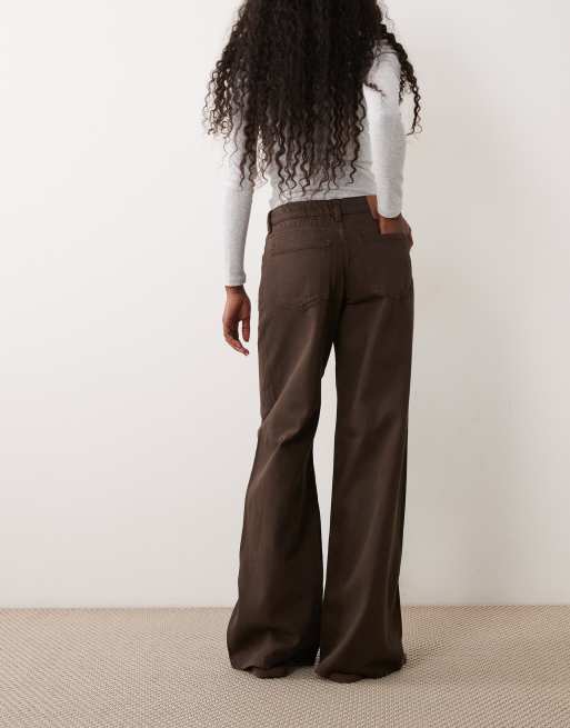 Cotton On Jeans mit niedrigem Bund und weitem Bein in Beachwood-Waschung, 3 von 5