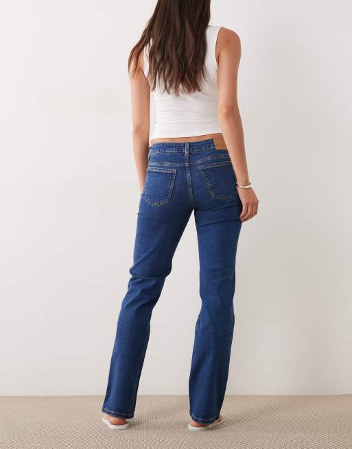 Cotton On - Jeans tubolari a vita medio alta blu gemini, 2 di 5