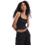 [Cotton:On] Cotton On jersey cami top in black-Pink S BLACK