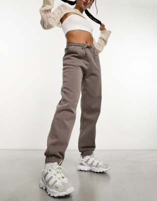 Cotton On - Jogginghose in verwaschenem Mokka-Brown