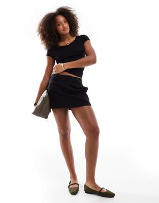 COTTON:ON COTTON ON JORDIE COWL NECK SHORT SLEEVE T-SHIRT 
